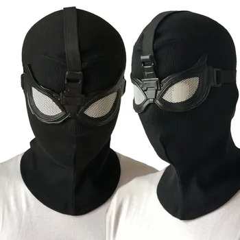 Peter Parker Mask Cosplay Superhero Stealth Suit Masks Helmet Halloween Costume Props New 1