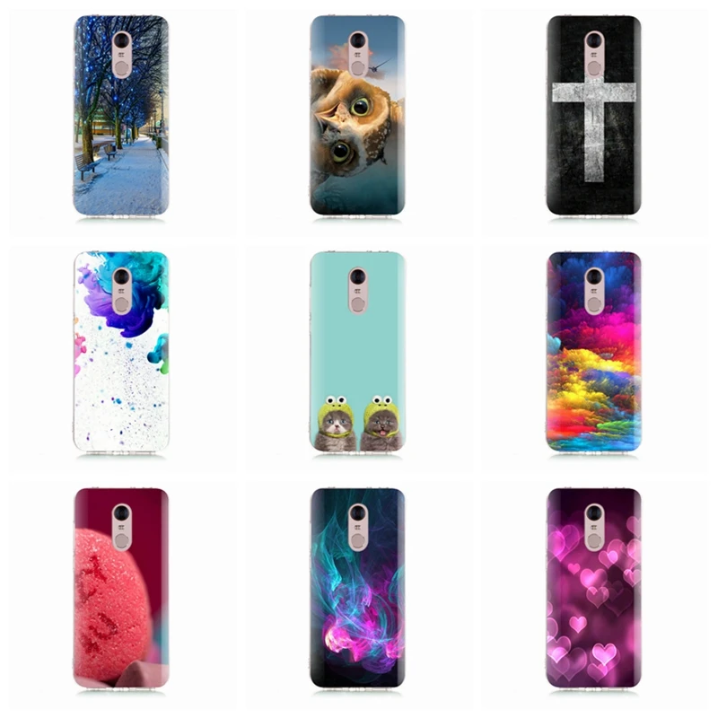 Patterned Phone Case for Xiaomi Redmi 4X Note 3 Mi A1 4 Pro 4A 5 6 6pro For 5A 6A Soft TPU Cover Fundas D022 |