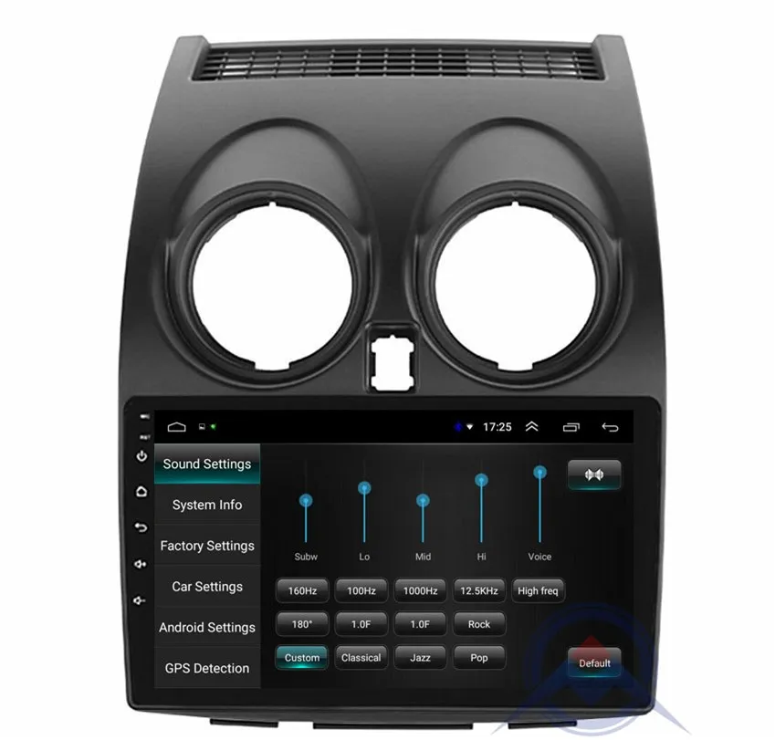 Excellent ZOHANAVI 9inch 2.5D Android car Multimedia Player For Nissan Qashqai 2010 2007- 2014 Car Radio DVD Player GPS Navigation maps 20