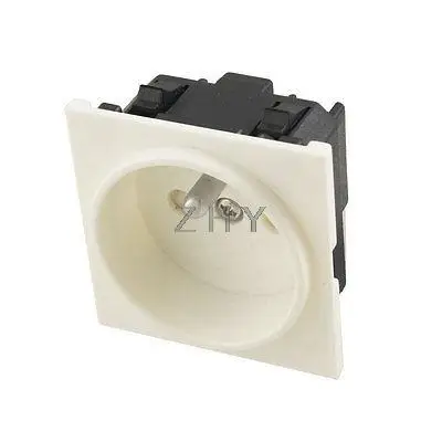 White 16A 250V AC Self Grounding French Socket Receptacle | Обустройство дома