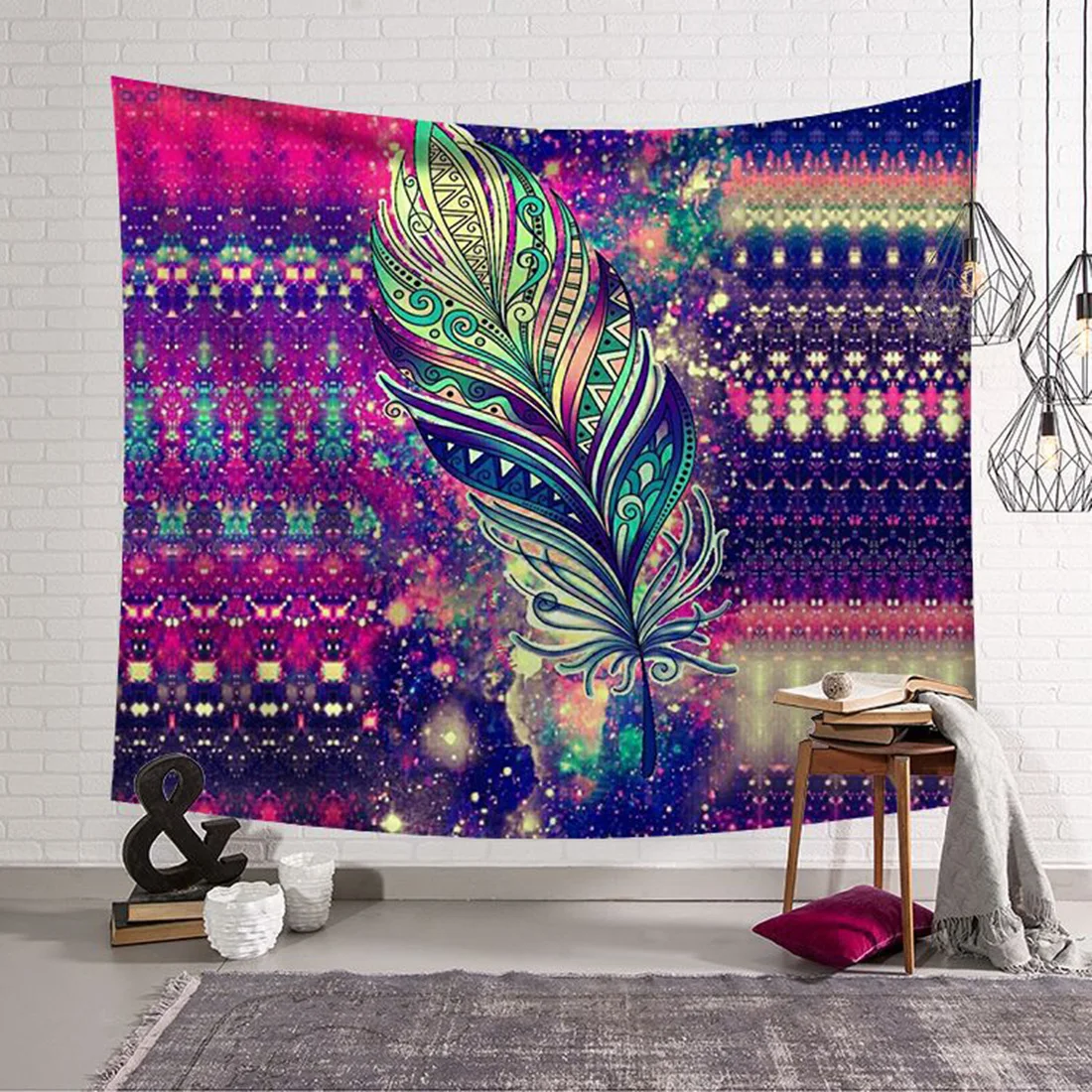 Wall Hanging Mural Tapestry Bohemian Wall Hanging Towel Yoga Mat for