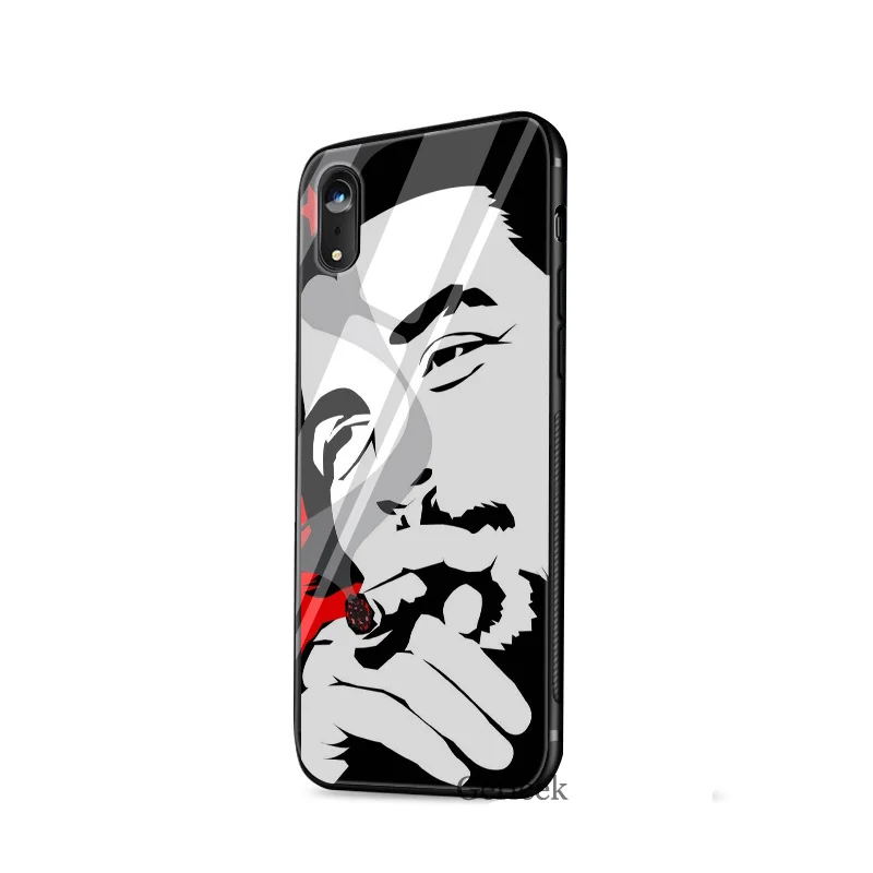 Чехол из закаленного стекла Che Guevara для iPhone 6 6s 7 8 X XS XR Max 5 5S SE Shell - Цвет: G6