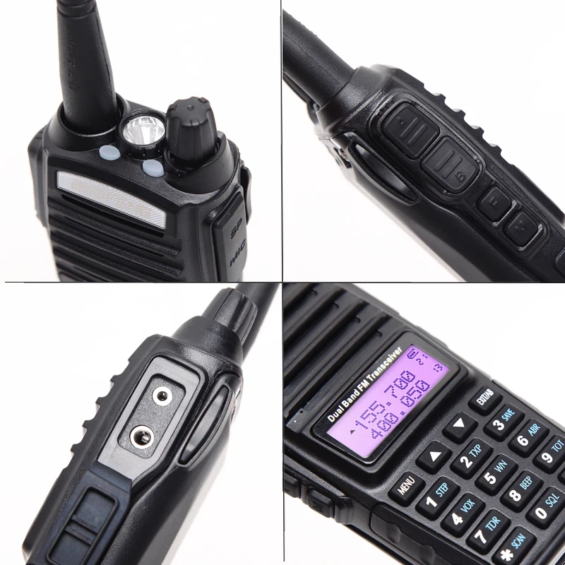 2 шт. BaoFeng UV-82 5 w Walkie Talkie двухканальный, BaoFeng UV82 radio128CH фонарик двойной Дисплей Dual Watch для uv82 портативный Радиоприемник