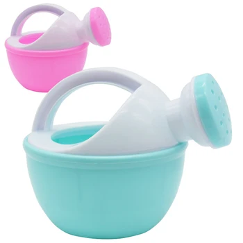 1PCS Baby Bath Toy Colorful Plastic Watering Can Watering Pot Beach Toy Play Sand Shower Bath Toy for children Kids Gift 1