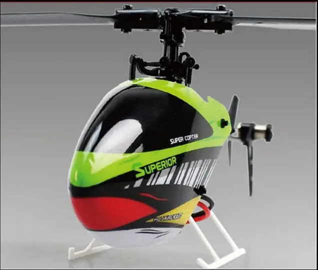 professional RC Helicopter 2 4G 6CH 3D Tumbling Single Blade Flybarless Inverted flight resistanc RC Helicopter