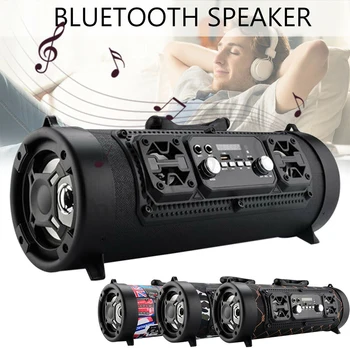 

M17 Portable Bluetooth Speaker FM Radio Move KTV 3D Sound system Sound bar subwoofer portable column bluetooth speaker FM radio