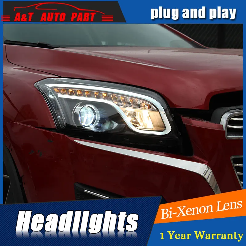 Car Styling LED Head Lamp for Chevrolet Trax headlights 2013 2016 New