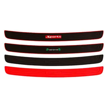 

Car Trunk Protective Strip Bumper Anti-collision Anti-slip Tail Door Trim Door Threshold Rear Guard Plate Protection Stickers