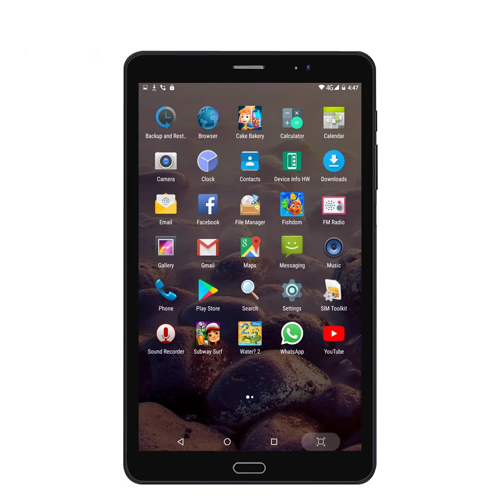 2019 New 8 Inch Tablet Pc 4G LTE Phone Call SIM card Android 7.0 Octa Core 4+64G CE Brand WiFi Blue