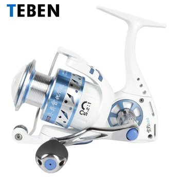 

2018 Teben True 8+1 Bearings 5.2:1 Carp Fishing Fresh Water Spinning Reel 2-5000 Series EVA Fold Handle Reels Fishing