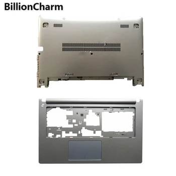 

BillionCharmn NEW For Lenovo For Ideapad S400 S405 S410 S415 Keyboard Bezel Palmrest Cover Without Touchpad &Bottom Case silver