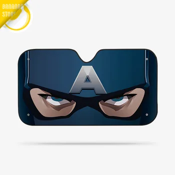 

Captain American Avenger Marvel Car Windshield Sunshade Windscreen Solar Protection Auto Zonnescherm Parasole Parasol Coche
