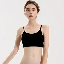 Спортивные бюстгальтеры для фитнеса, женский укороченный топ для йоги, Мягкий Топ для фитнеса, спортзала, женский жилет, Спортивная рубашка для спортзала, женское нижнее белье для тренировок, рубашка для йоги