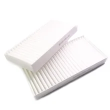 JEAZEA 2x Carbon Fiber Cabin Air Filter for Honda Civic 01-05 CR-V 02-06 Element Acura CSX EL RSX 80292-S5D-A01 80292-S5A-003
