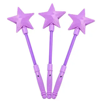 

New Children Illuminated Toys Five-pointed Star Flash Stick Stars Magic Bar Kids Girl Fairy Star Rod Toy Gifts