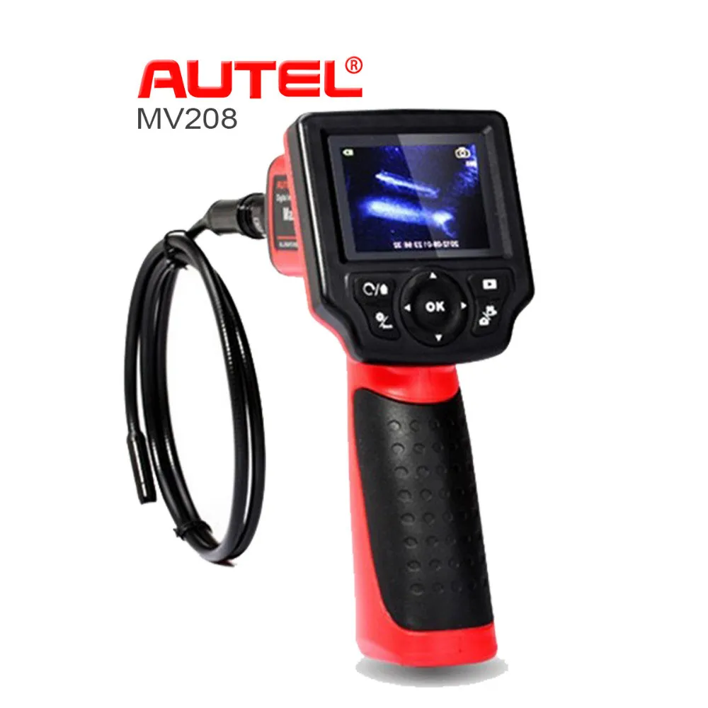 Autel Maxivideo MV208 Цифровая Videoscope с 8,5 мм Диаметр imager начальник инспекции камеры мВ 208 Многоцелевой Videoscope