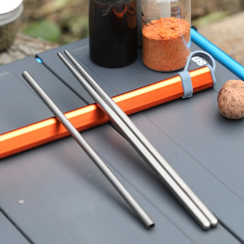 Tiartisan Chopsticks Storage Tubes Aluminum Box Case For Titanium Chopsticks Storage Box Without Chopsticks 4Colors