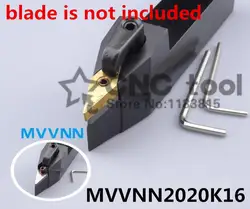 MVVNN2020K16 держатель токарного инструмента, токарно-винторезный станок Инструменты, ЧПУ внешний держатель инструмента, режущего инструмента
