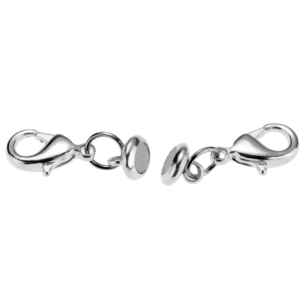 Magnetic Lobster Lock Clasps for Necklace Bracelet 20Pc Jewelry Fashion Extender