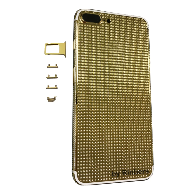For font b iPhone b font 7 Plus 24K 24KT 24CT GOLD ROSE GOLD PLATINUM Full