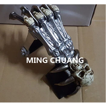 

X-Men Cosplay Wolverine Claw Ghost Props Resin+Leather 45CM Christmas Present Action Figure Collectible Model Toy BOX J628