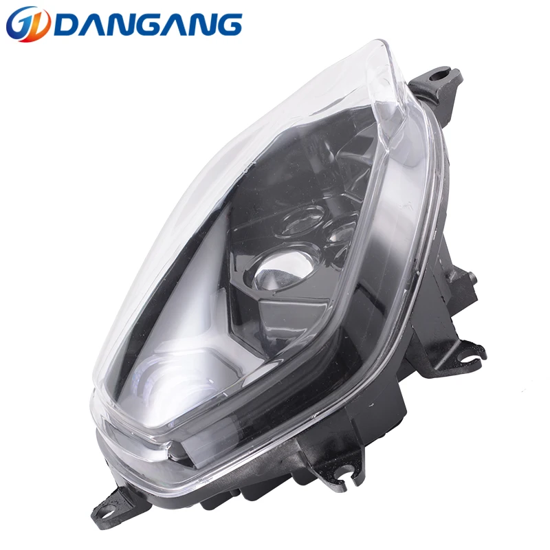 Emark approved Black LED Headlight HeadLamp wirh