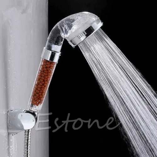 

1PC Healthy ION Shower Head Filter Water Ionizer Bathroom Tool Spa Home Beauty Spray Dls HOmeful