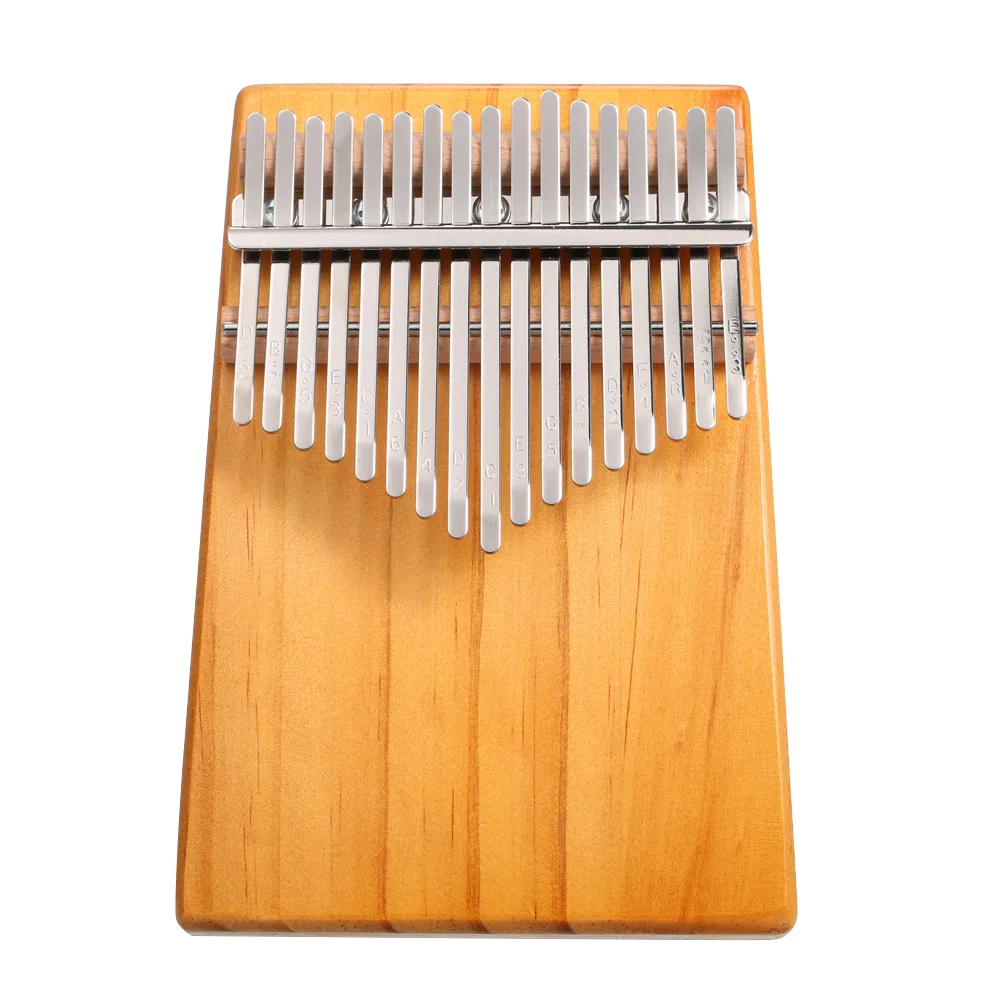 Карманное пианино для пальцев kalimba Mbira 17 клавиш музыкальный инструмент
