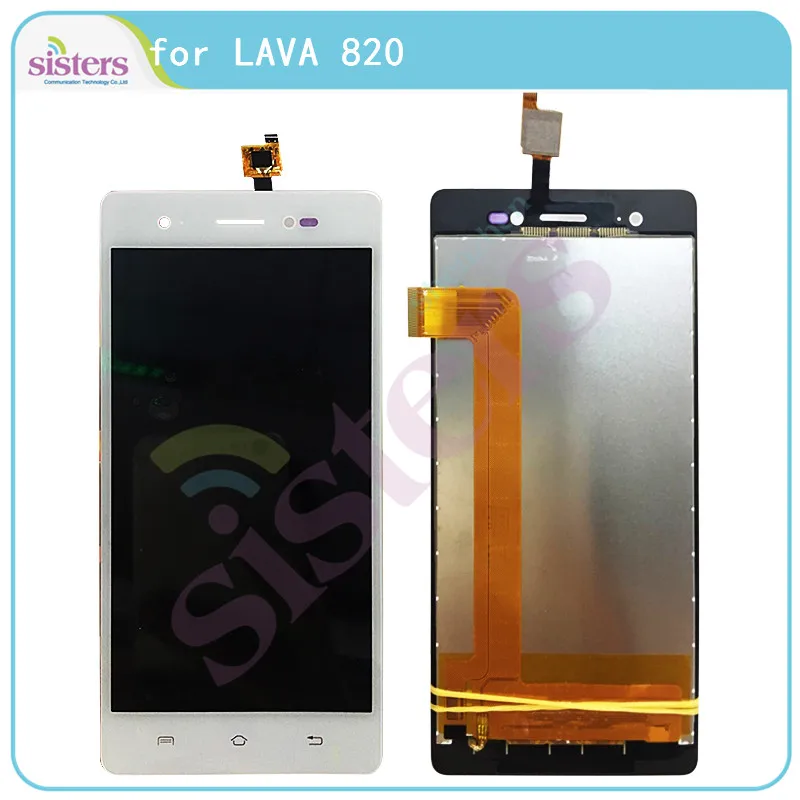 ЖК-дисплей для LAVA 820 ЖК-экран сенсорный экран дигитайзер ремонт телефона запчасти