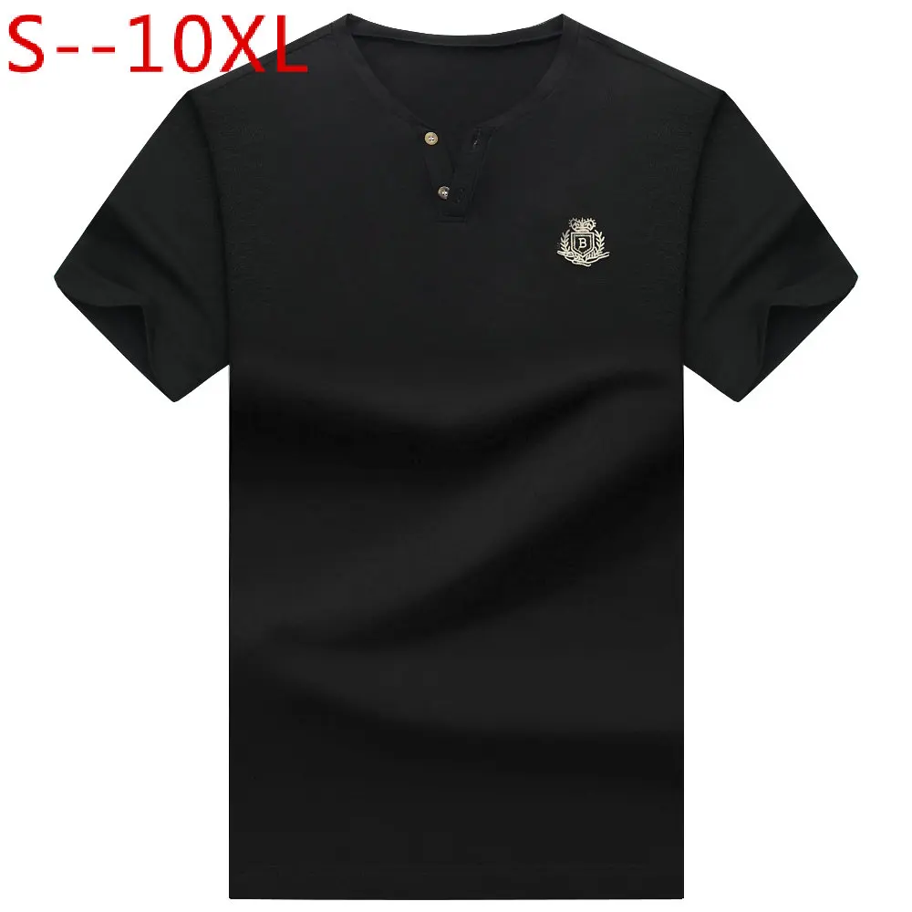 

SHABIQI 2018 Mens Brand T-shirt For Men Cotton Casual Solid Short Sleeve Shirt Jerseys Tee Tshirt Male Tops Plus size S-10XL