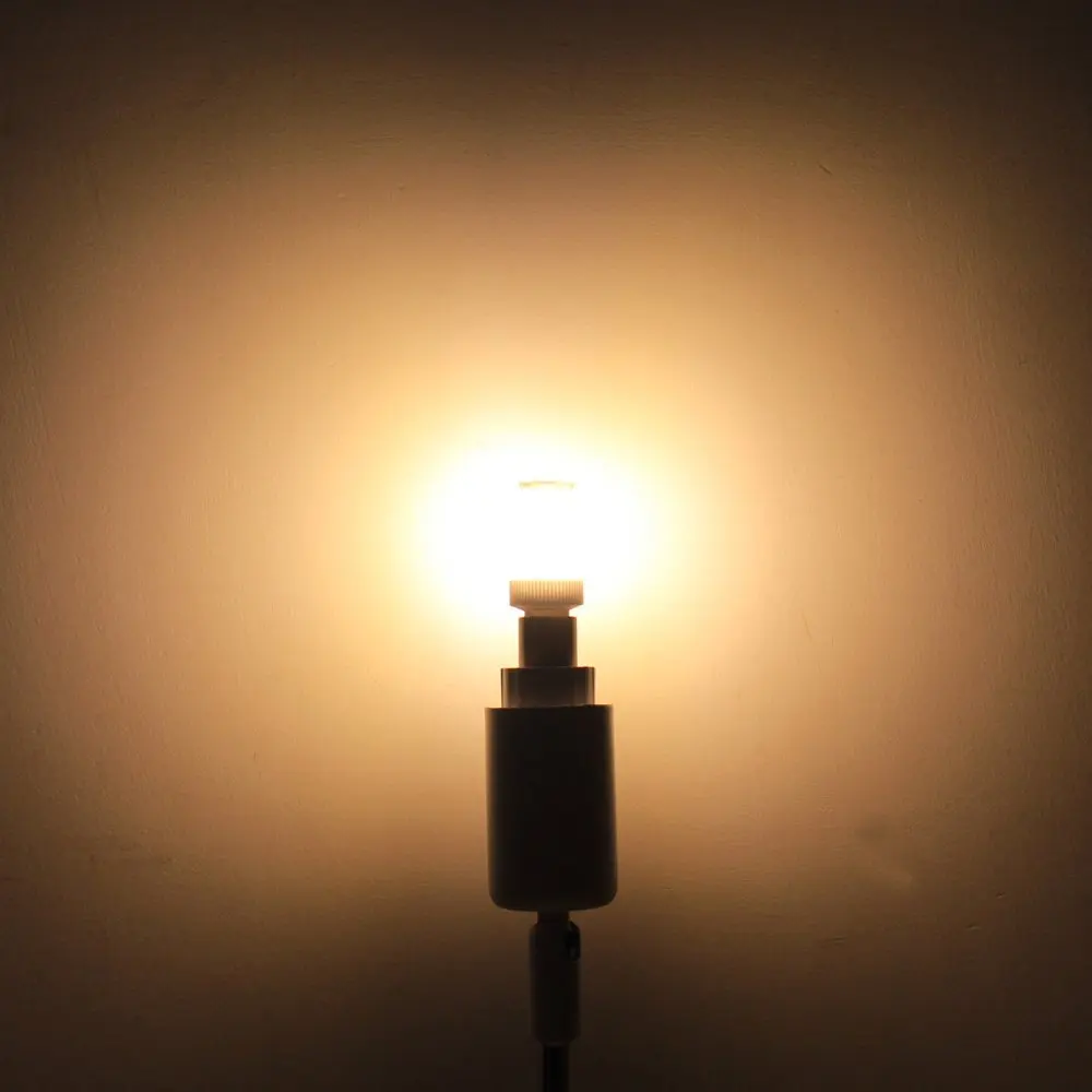 G9 светодиодный лампы 10 Вт, теплый белый свет 3000 K лампа 76 SMD 2835 Светодиодный s лампа супер яркий 800LM без мерцания AC220V-240V [Класс энергопотребления A+] 4 шт. в упаковке