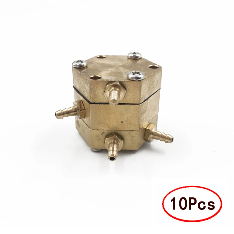 

10Pcs High Quality Dental Chair Unit Single Air Control Valve Dental Hexagonal hexagon valve Air Switch Pressure Water Valve