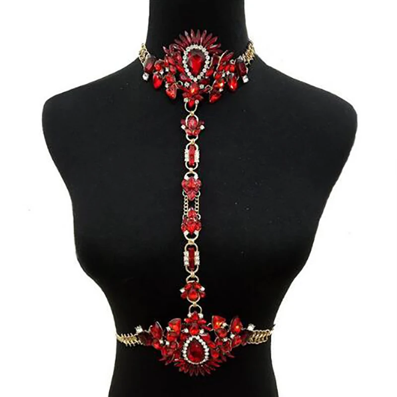 Женское Ожерелье с драгоценными камнями лето 3015|body necklace|fashion statement necklacestatement necklace |