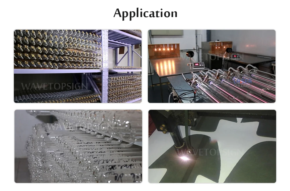 WaveTopSign EFR CO2 лазерная трубка F6 130 Вт лазерная трубка 150 Вт Максимальная мощность 1650 Вт Длина мм диаметр 80 мм