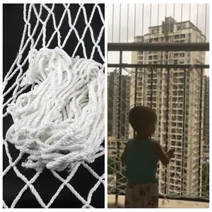 Rete di sicurezza per bambini scala di sicurezza balcone balaustra per patio Protezione per rete per bambino Giocattolo per animali domestici Sicurezza materiale in nylon a maglie robuste 