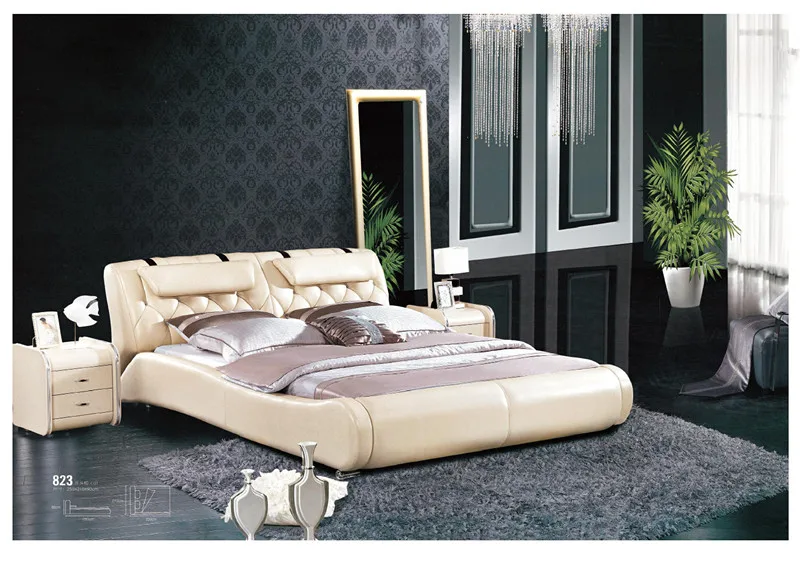 0414-823 modern bed