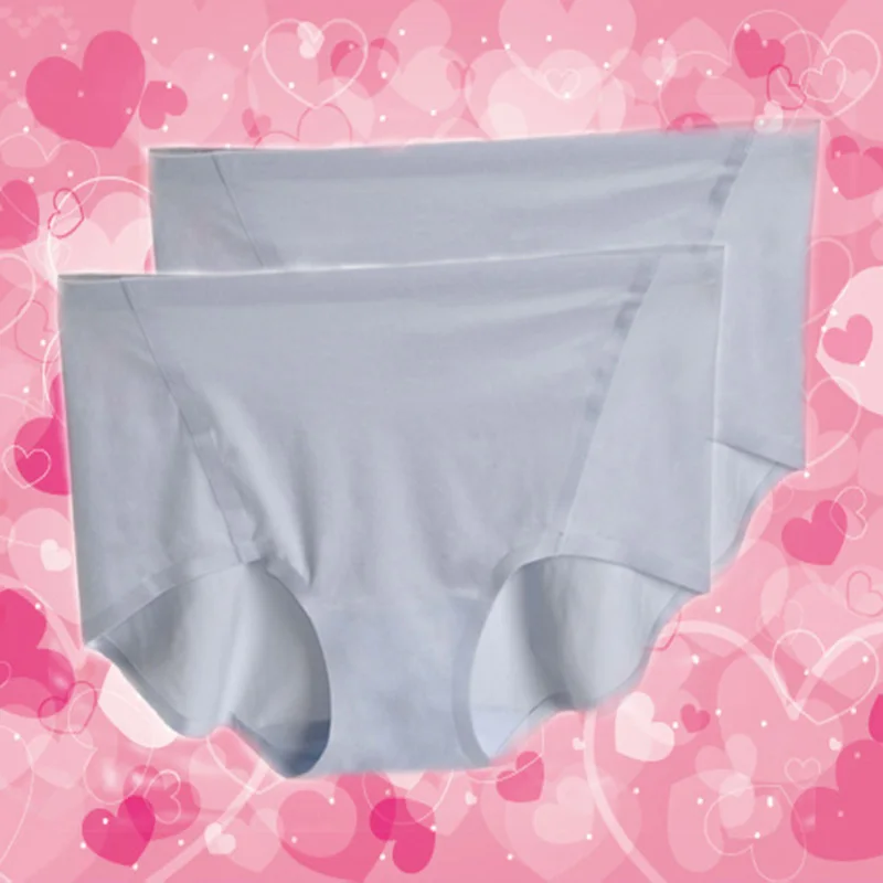 

Brand New Cotton Crotch Women's Underwear Sanding Brushed Breathable Briefs Seamless Girl Body Shaping Thin Underwear