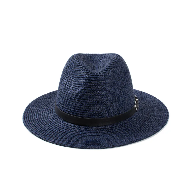 SHOWERSMILE Brand Sun Hats For Men Summer Men'S Straw Fedora Panama