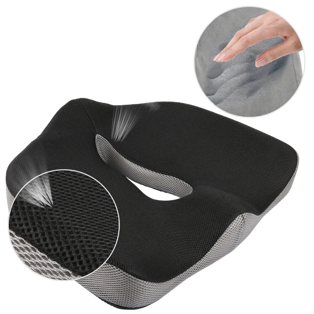 Chair Cushion Flexible Memory Sponge Buttock Cushion Bottom Seats Back