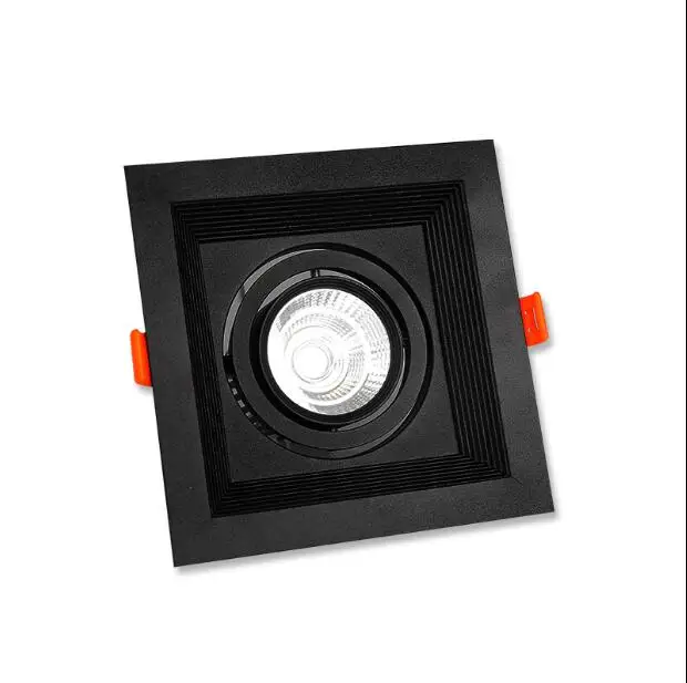 

Free shipping LED square COB Downlight Dimmable ac80-240V 10W 15W Recessed Led ceiling lamp Spot light Bulbs Indoor Lighting