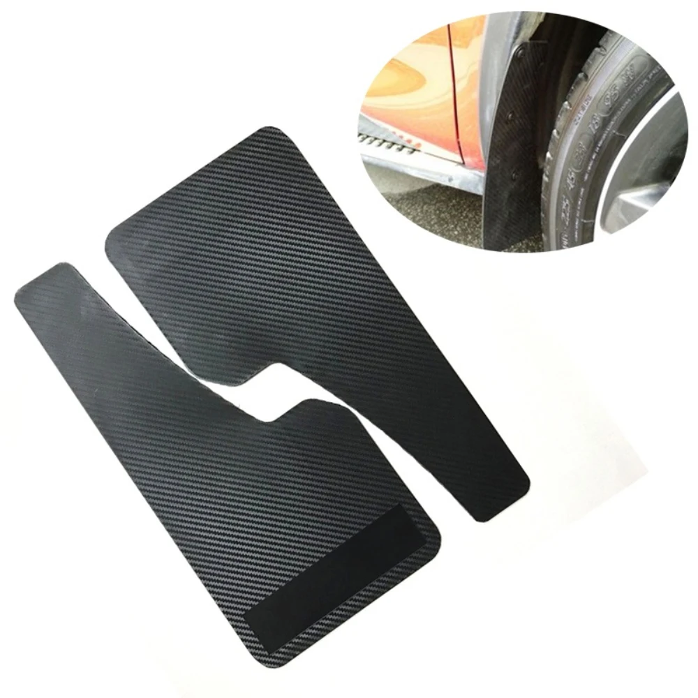 2pcs Auto Mudflaps Wheel Moulding Fender Mudguard Left & Right
