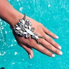 Роскошные цветные хрустальные свадебные браслеты и браслеты Свадебные украшения Аксессуары