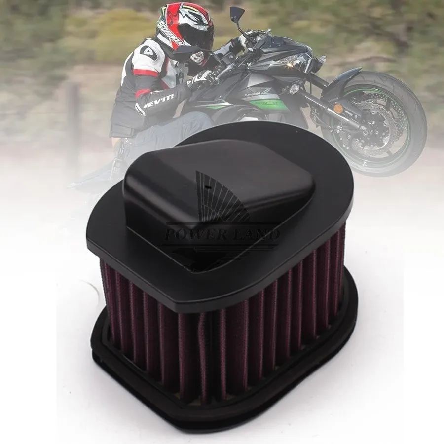1pcs Motorcycle Flow Air Filter Element Cleaner Replacement For