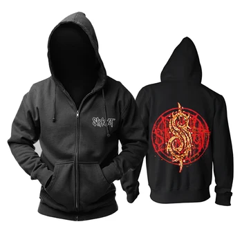 

Bloodhoof SLIPKNOT Hard Rock Heavy Metal zipper hoodie Asian Size