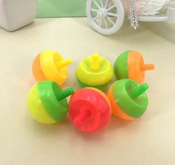 

100pcs/pack Circular gyroscope small geostrophy Education Toys for children gift very funny small plastic toy