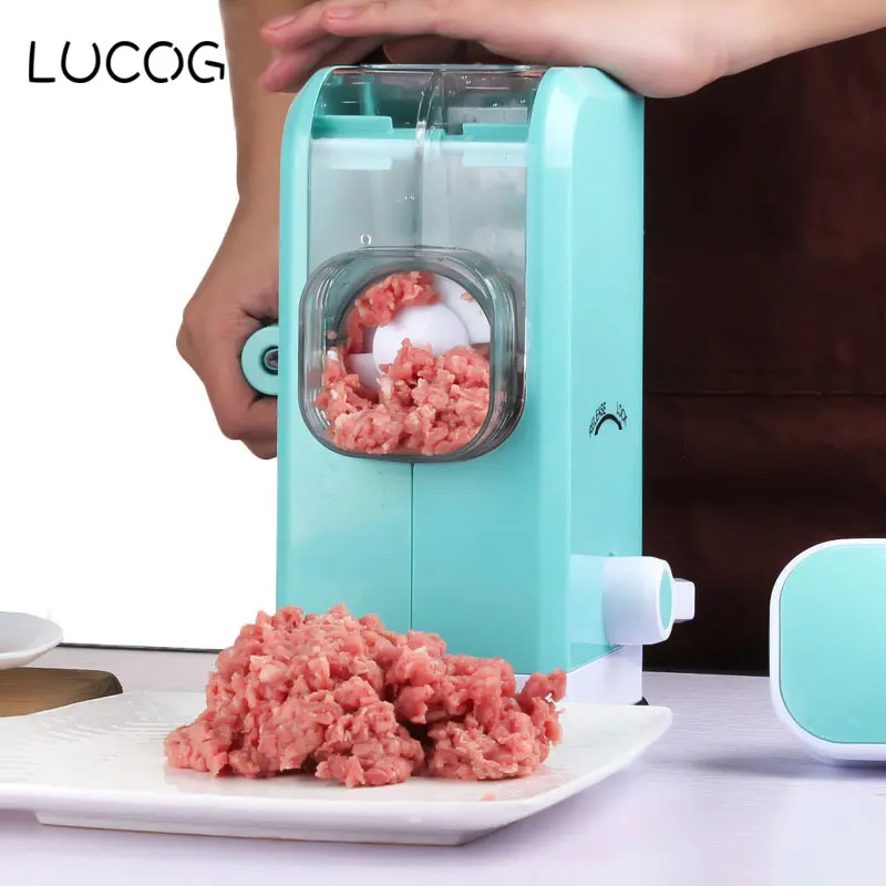 Домашняя кухонная мясорубка LUCOG измельчители хороший кухонный комбайн с лезвием