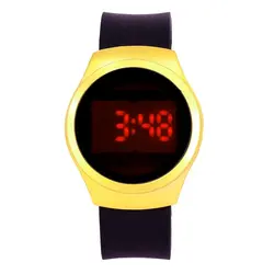 Силиконовые СВЕТОДИОДНЫЙ световой Женская Открытый часы Для женщин Для мужчин красочные спортивные наручные часы Для мужчин часы Relogios