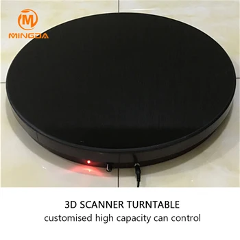 

3D Scanner Turntable Plate Professional 100Kg Max Capacity 3D Scanner Turntable Speed Charge Remote Control Swivel Plate 3Ds-3