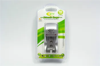 

2PCS/LOT BTY 812B standard charger for aa/aaa/9v/Ni-MH/Ni-Cd rechargeable battery US EU Plug free shipping