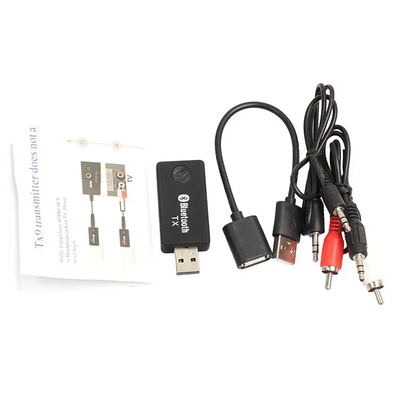 TX9 USB Bluetooth V4.1 + EDR BC5 Музыкальный беспроводной стерео аудио передатчик совместим с